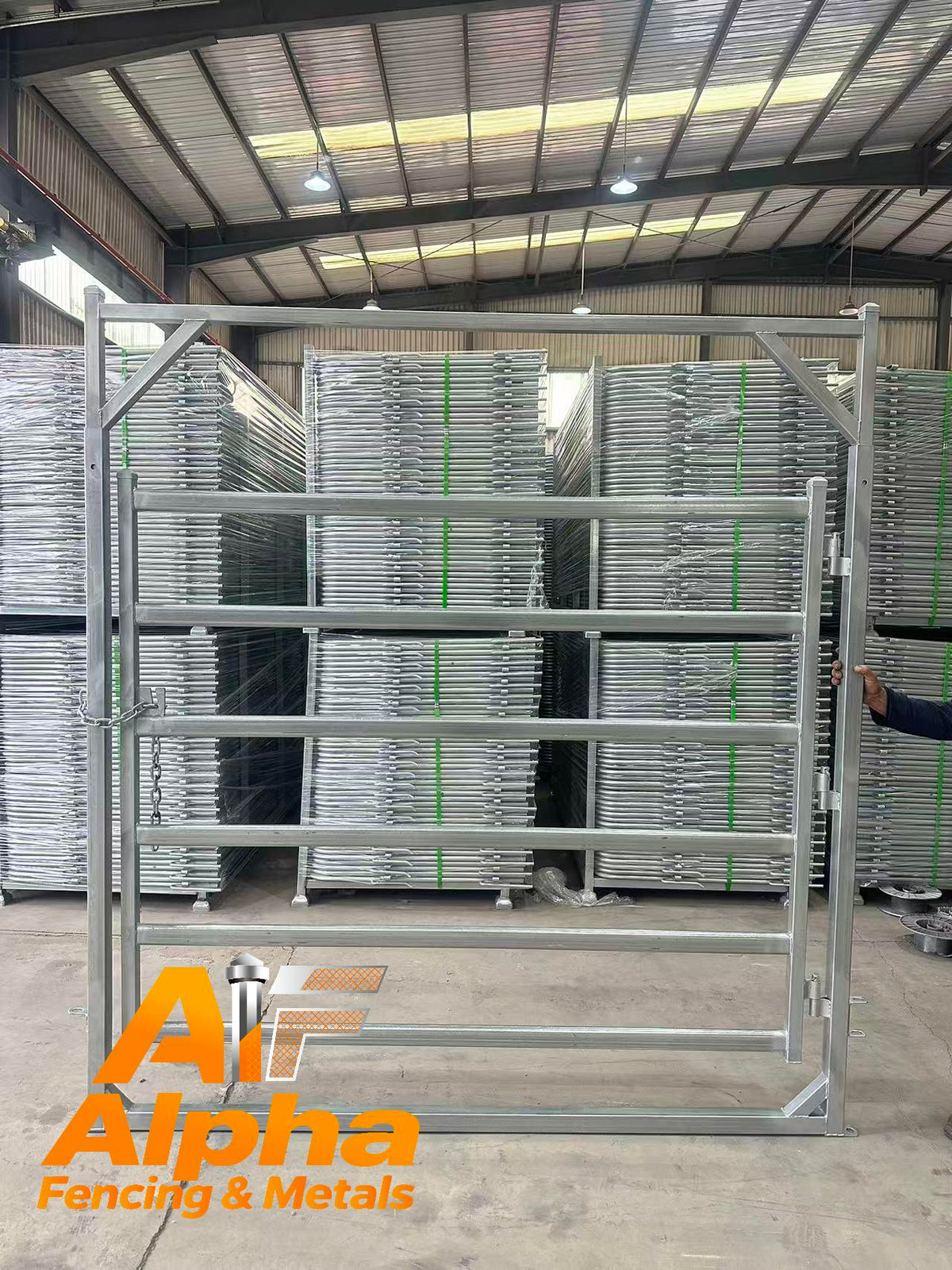 Heavily Galvanised Cattle Panel | Cattle Yard Adelaide | South Australia