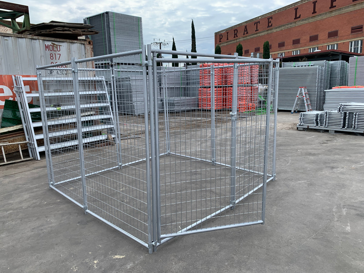 Heavy-Duty Galvanised Dog Enclosure – 2.4m x 2.4m | Adelaide
