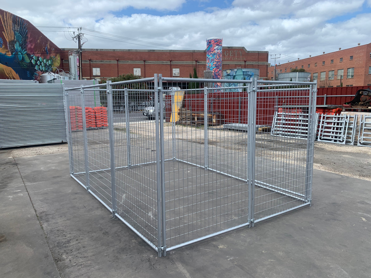Heavy-Duty Galvanised Dog Enclosure – 3.6m x 2.4m | Adelaide
