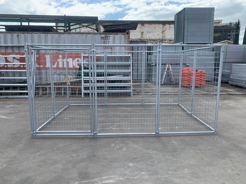 Heavy-Duty Galvanised Dog Enclosure – 3.6m x 2.4m | Adelaide