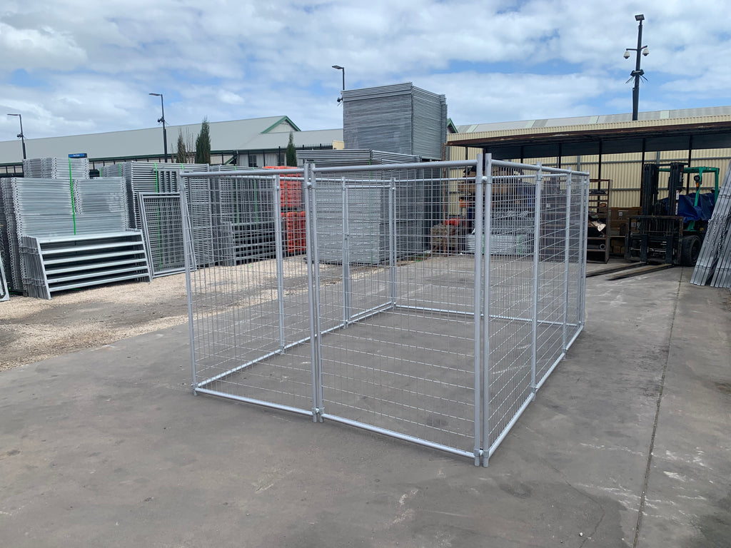 Heavy-Duty Galvanised Dog Enclosure – 3.6m x 2.4m | Adelaide