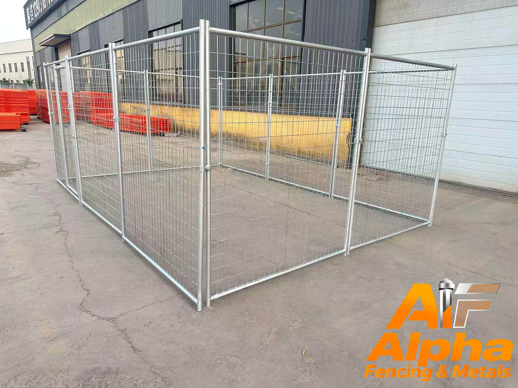 Heavy-Duty Galvanised Dog Enclosure – 4.5m x 3m | Adelaide