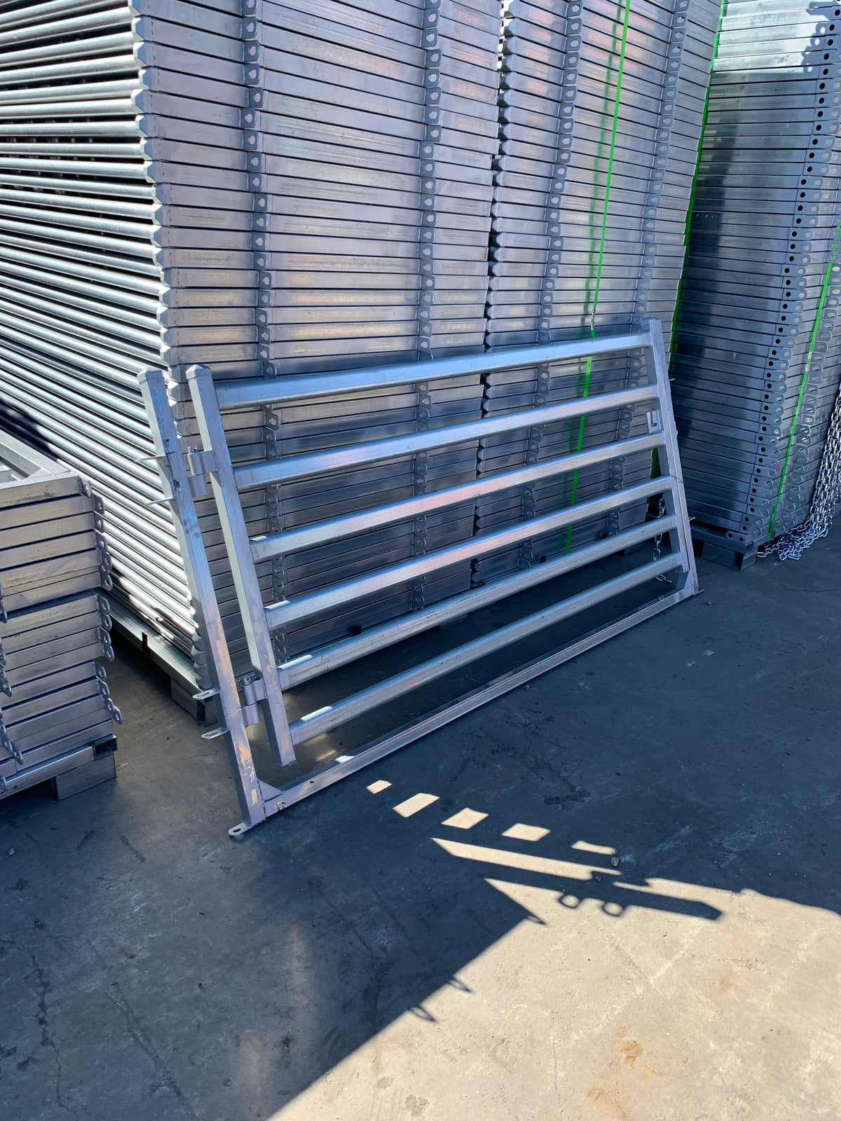 Heavy-Duty Galvanised Sheep Yard Gate 2.1mL X 1.05mH