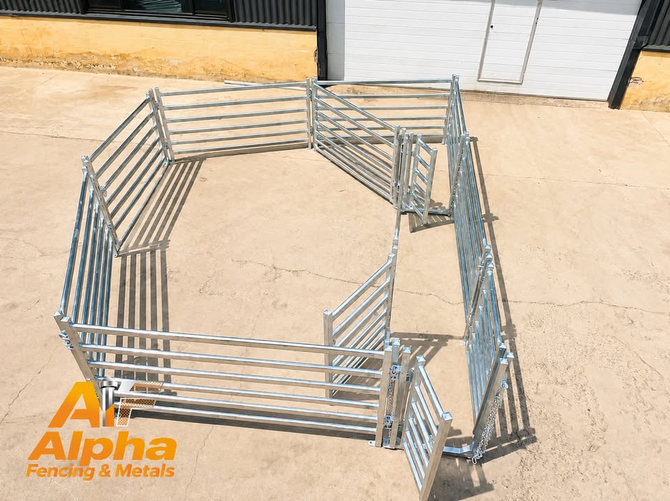 15 Head Sheep Yard | Galvanised Sheep Yard Panels