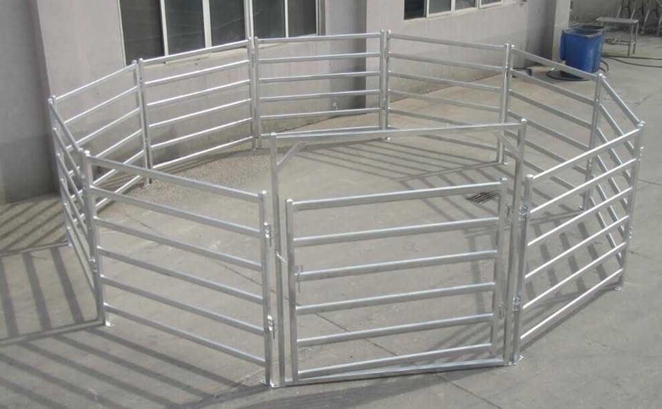 20m Galvanised Cattle/Horse Livestock Round Yard