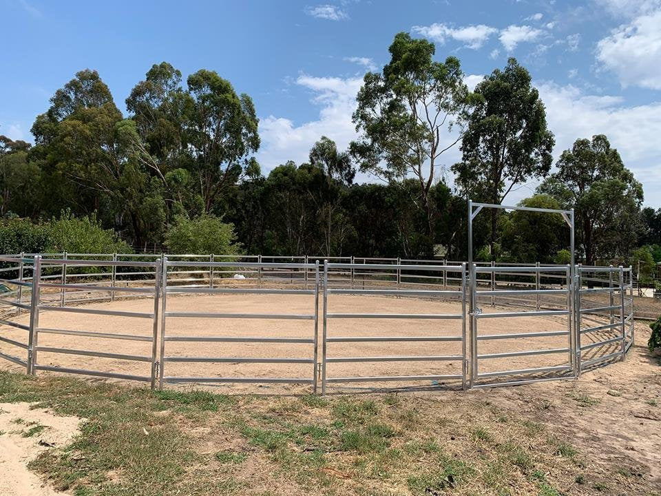 18m Galvanised Cattle/Horse Livestock Round Yard