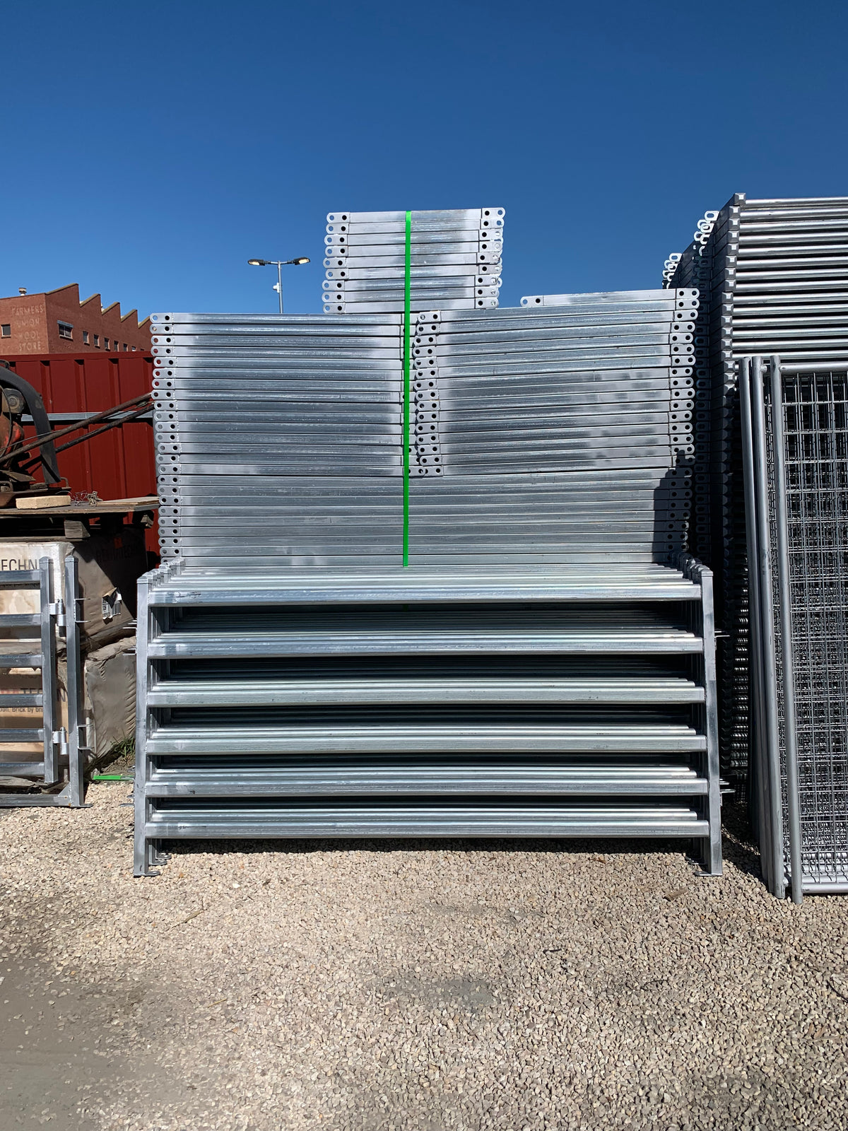 Heavy-Duty Galvanised Sheep Yard Panel