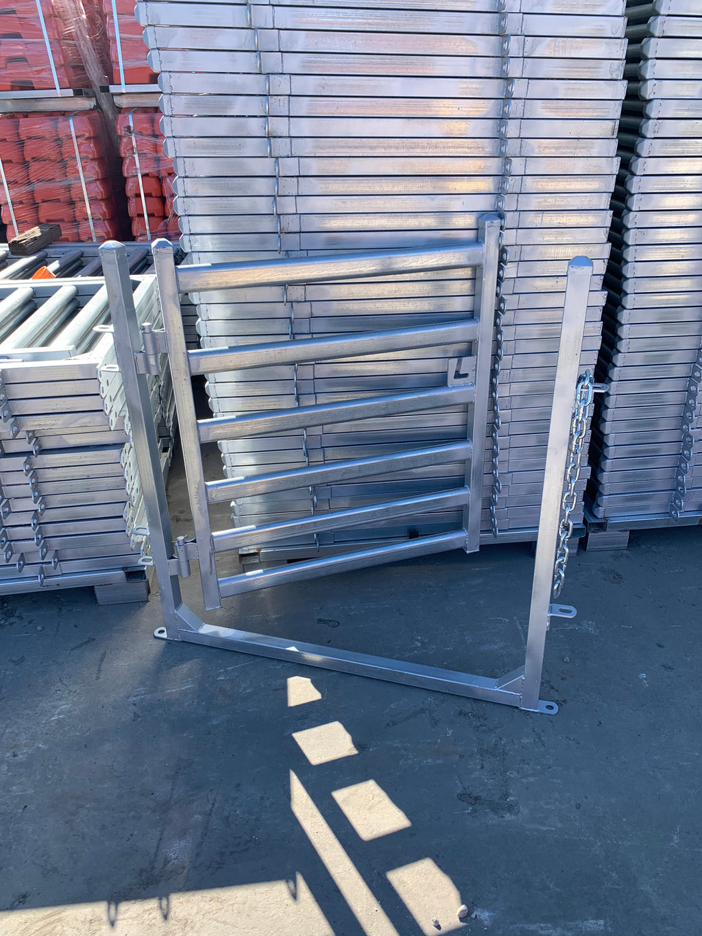 Heavy-Duty Galvanised Sheep Yard Gate 1mL X 1.05mH