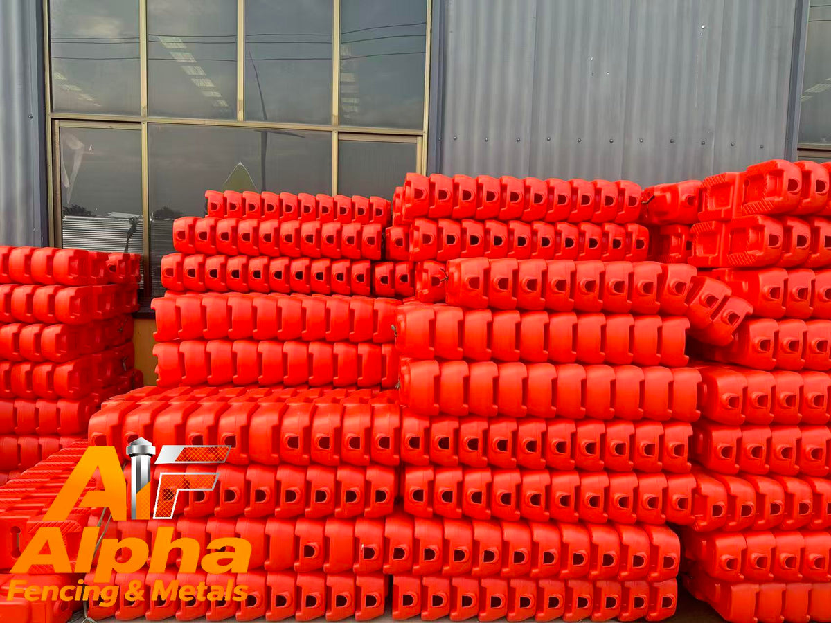 Heavy-Duty Concrete Filled Fence Base/Blocks