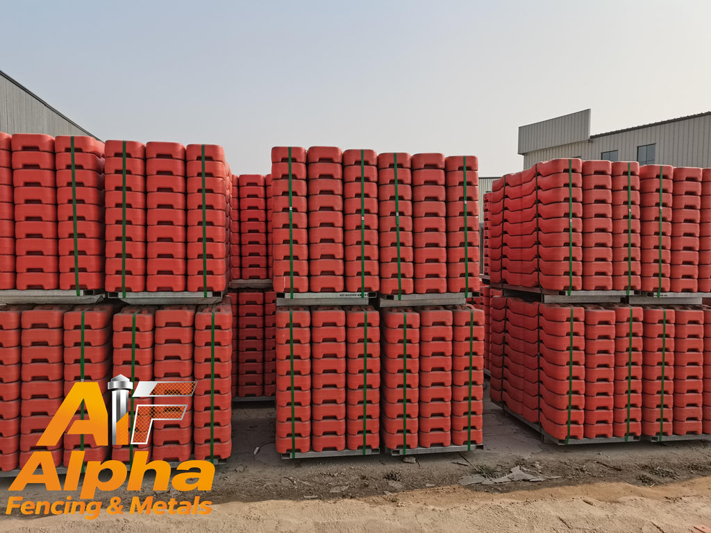 Heavy-Duty Concrete Filled Fence Base/Blocks