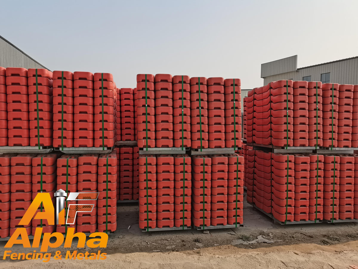 Heavy-Duty Concrete Filled Fence Base/Blocks