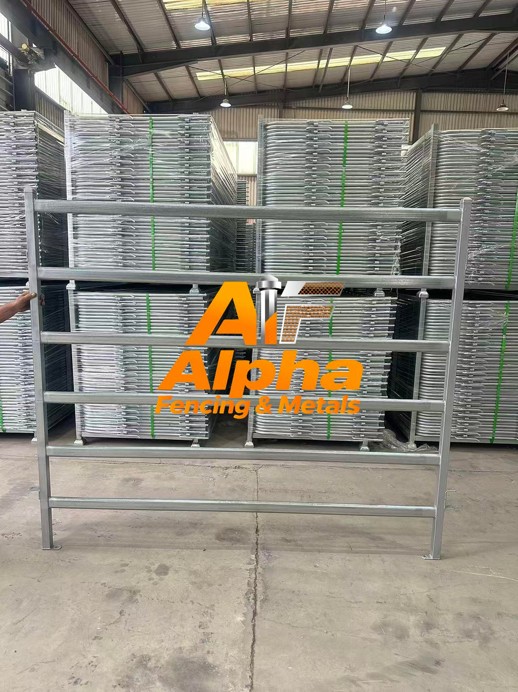 Heavy-Duty Galvanised Horse Yard Panels | Adelaide