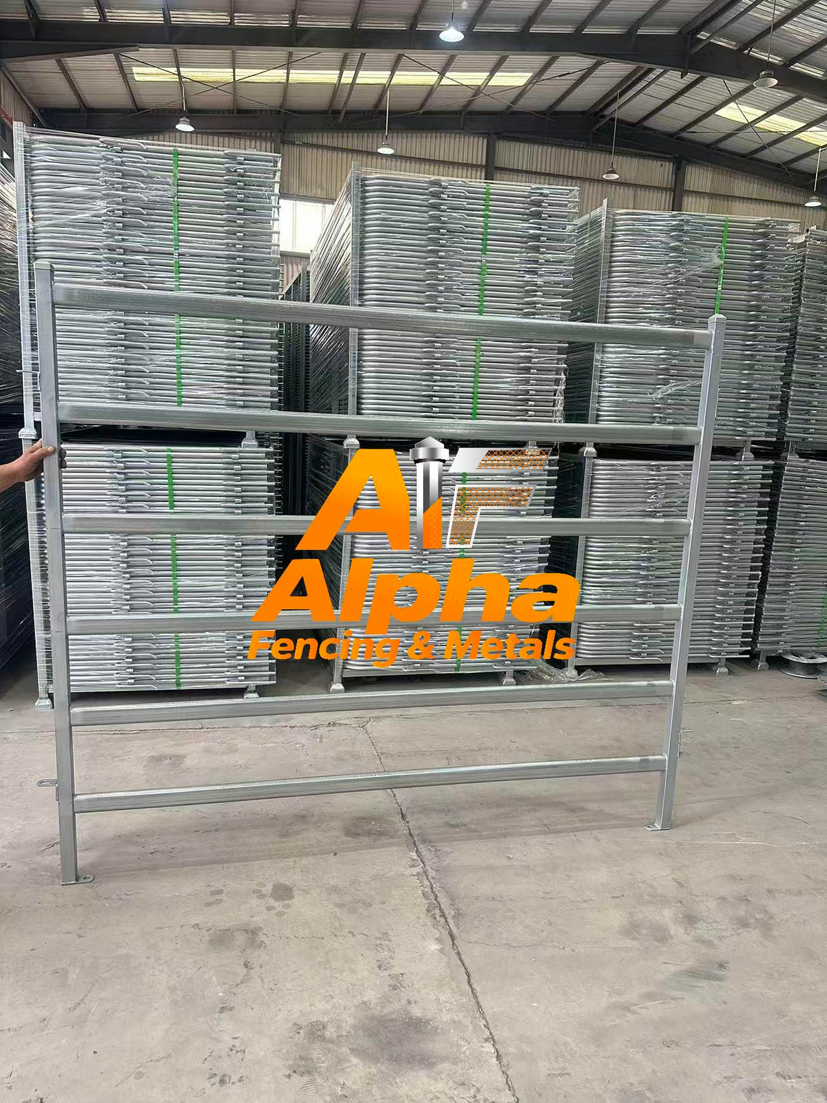 Heavy-Duty Galvanised Horse Yard Panels | Adelaide