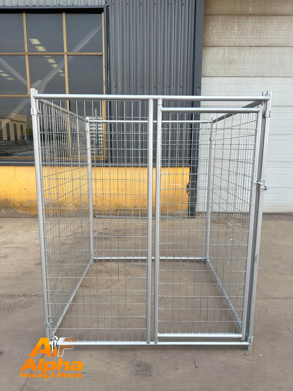 Heavy-Duty Galvanised Dog Enclosure – 1.5m x 1.5m | Adelaide SA