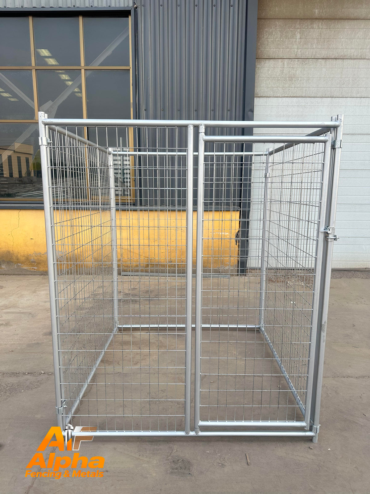 Heavy-Duty Galvanised Dog Enclosure – 1.5m x 1.5m | Adelaide SA