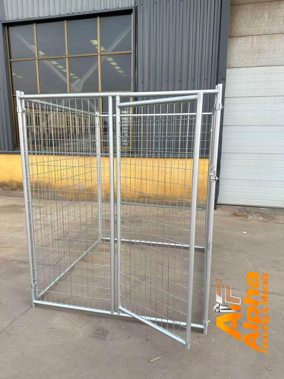 Heavy-Duty Galvanised Dog Enclosure – 1.5m x 1.5m | Adelaide SA