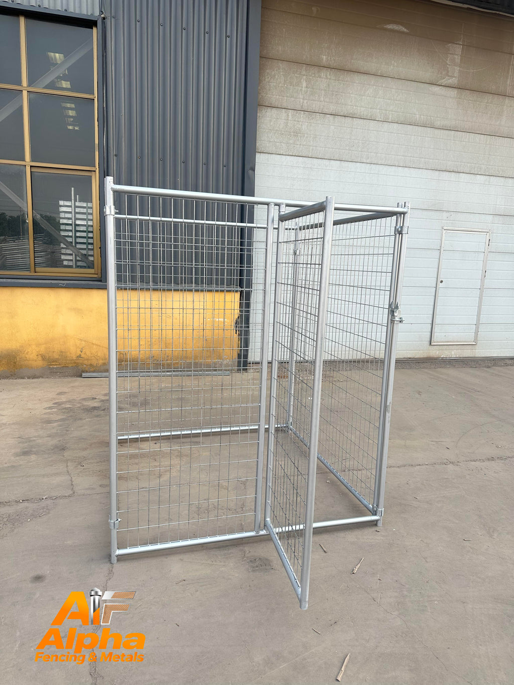 Heavy-Duty Galvanised Dog Enclosure – 1.5m x 1.5m | Adelaide SA