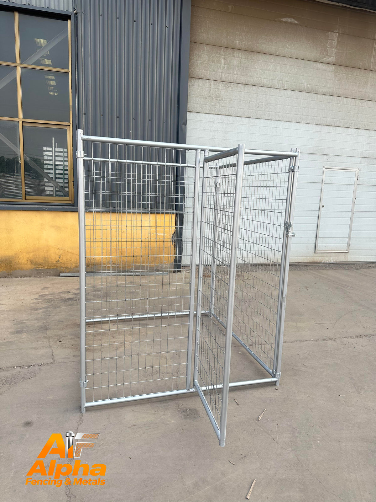 Heavy-Duty Galvanised Dog Enclosure – 1.5m x 1.5m | Adelaide SA