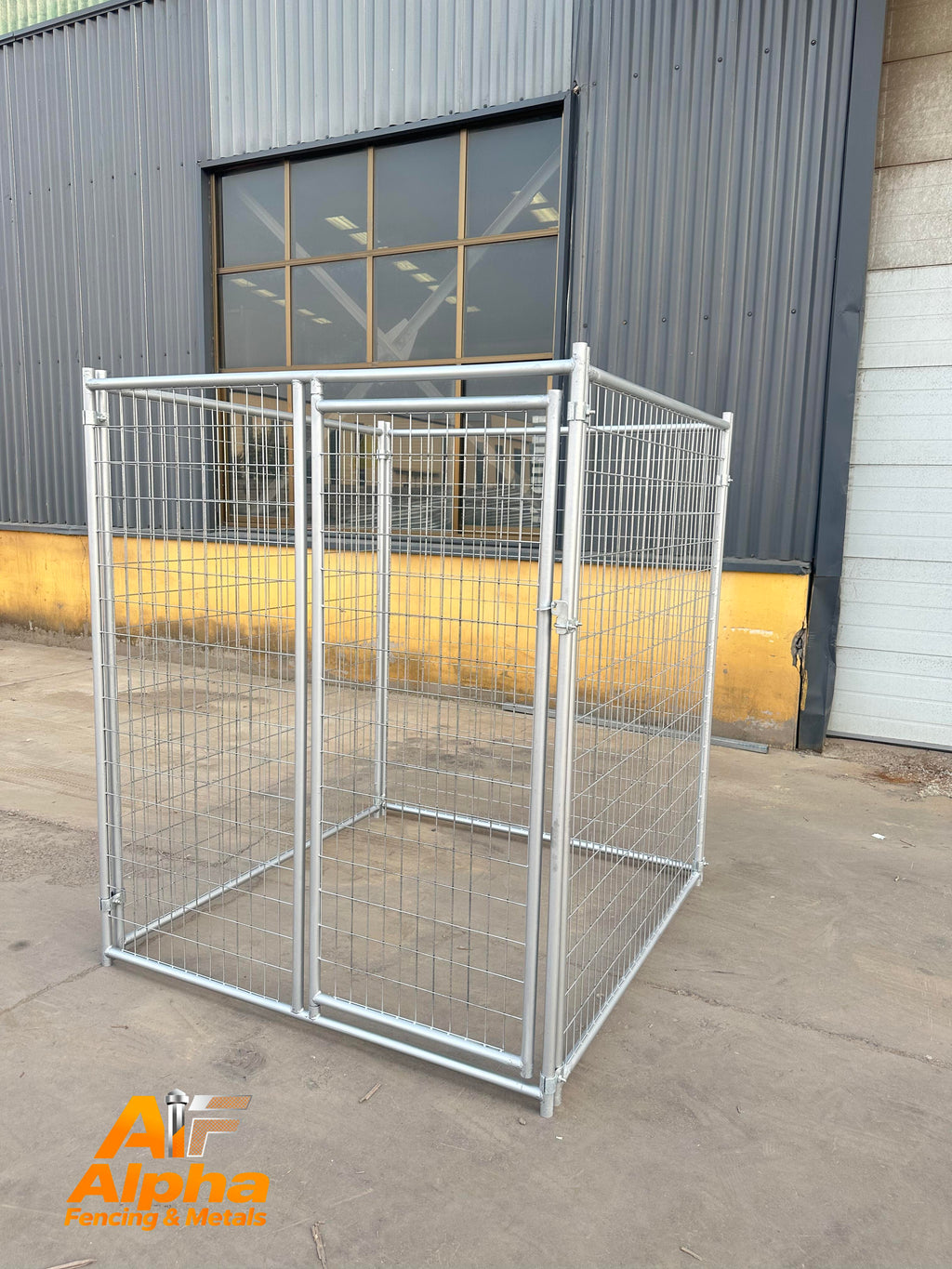 Heavy-Duty Galvanised Dog Enclosure – 1.5m x 1.5m | Adelaide SA
