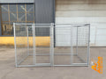 Heavy-Duty Galvanised 2 Bays Dog Enclosure – 3m x 1.5m | Adelaide SA