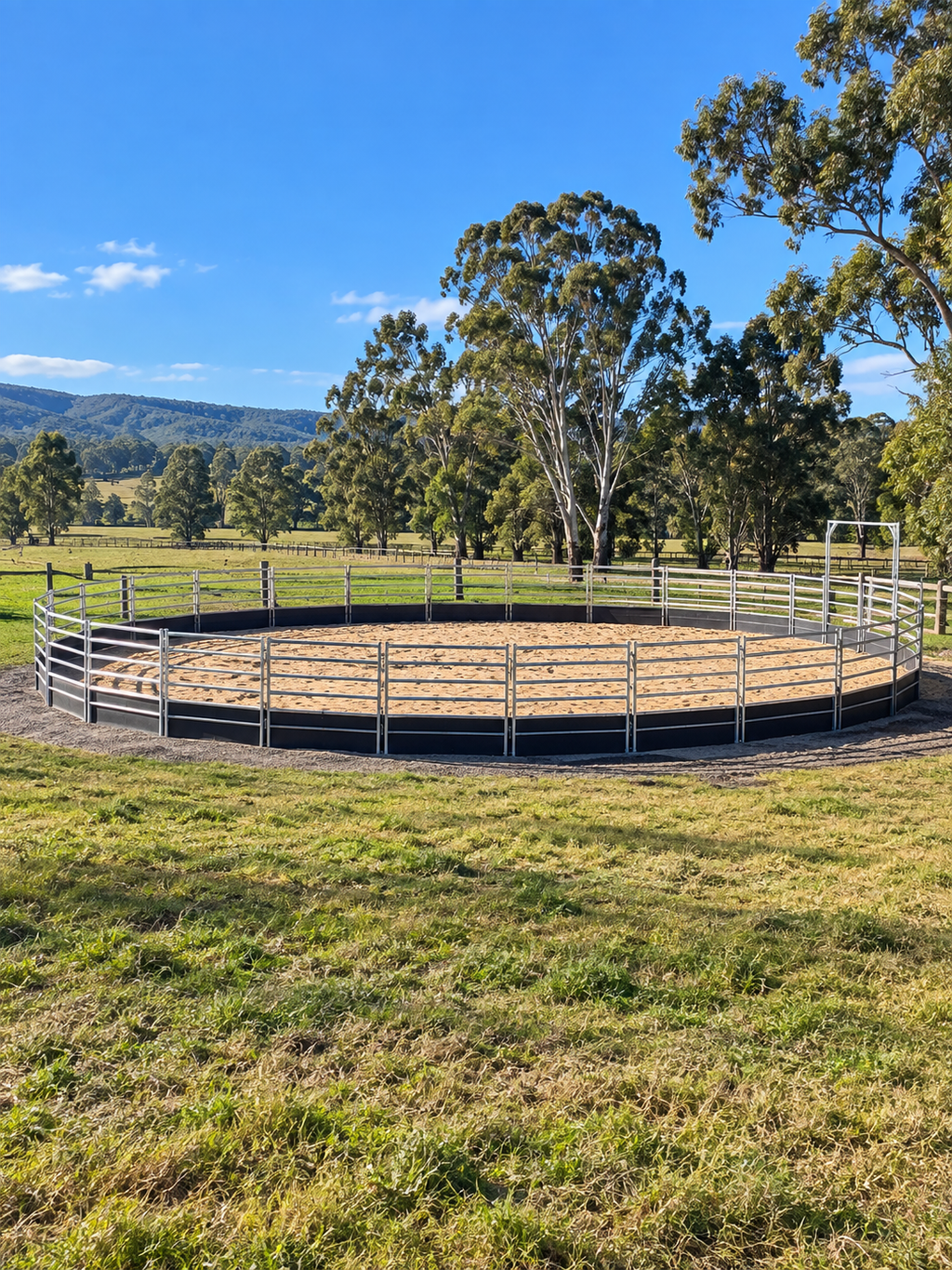 Heavy-Duty Galvanised 18M Round Horse Yard – $1,888 | Adelaide