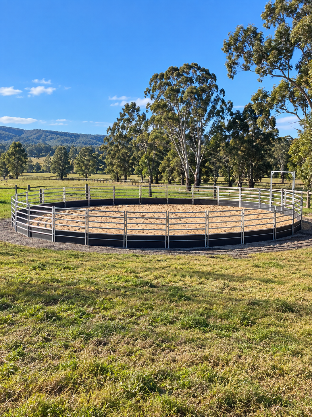 Heavy-Duty Galvanised 18M Round Horse Yard – $1,888 | Adelaide