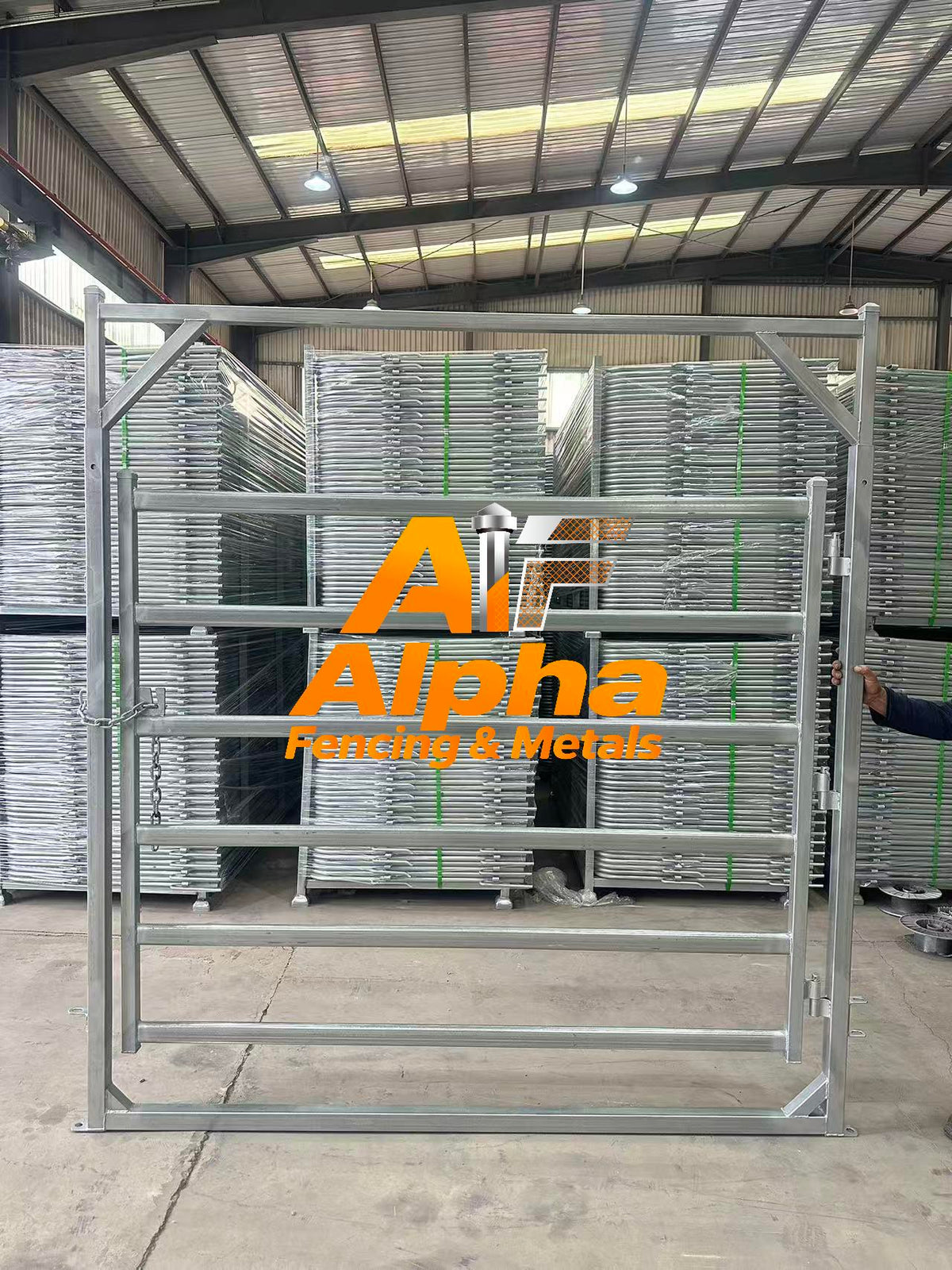 Heavy-Duty Galvanised Horse Yard Panels | Adelaide