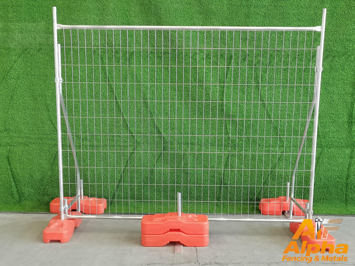 Heavy-Duty Galvanised Temporary Fence Support