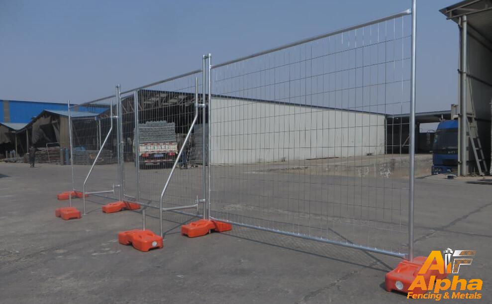 Heavy-Duty Galvanised Temporary Fence Support