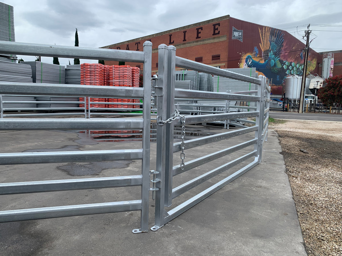 Round Sheep Yard – 9 Panels & 1 Gate | Galvanised Sheep Yard & Sheep Panels Adelaide