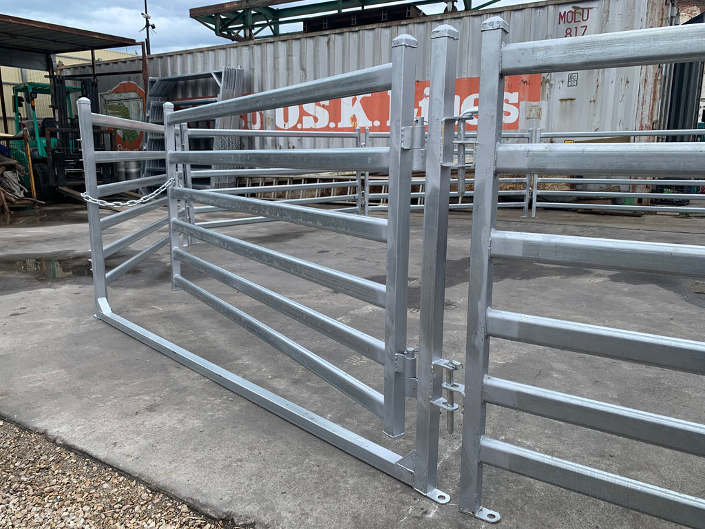 Round Sheep Yard – 9 Panels & 1 Gate | Galvanised Sheep Yard & Sheep Panels Adelaide