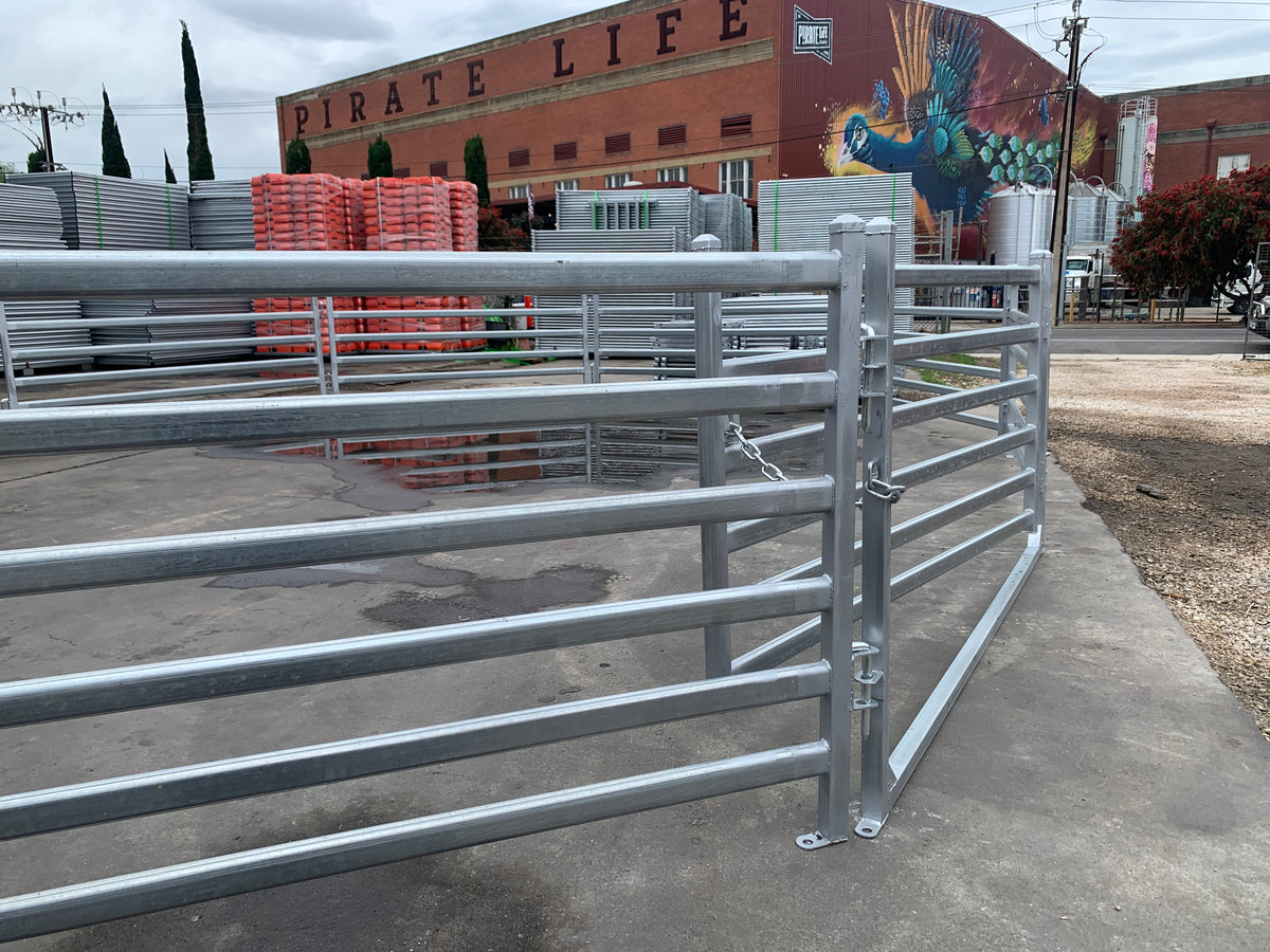 Round Sheep Yard – 9 Panels & 1 Gate | Galvanised Sheep Yard & Sheep Panels Adelaide