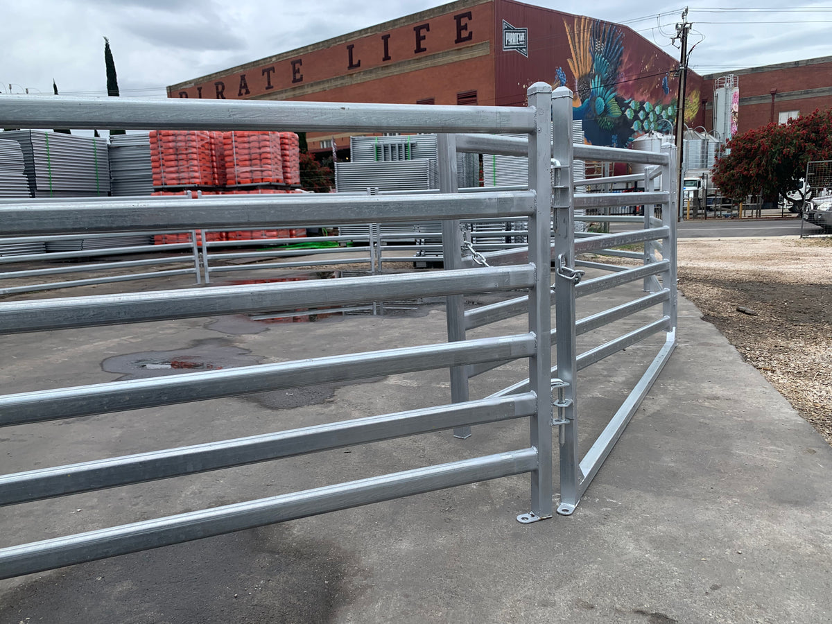 Round Sheep Yard – 9 Panels & 1 Gate | Galvanised Sheep Yard & Sheep Panels Adelaide