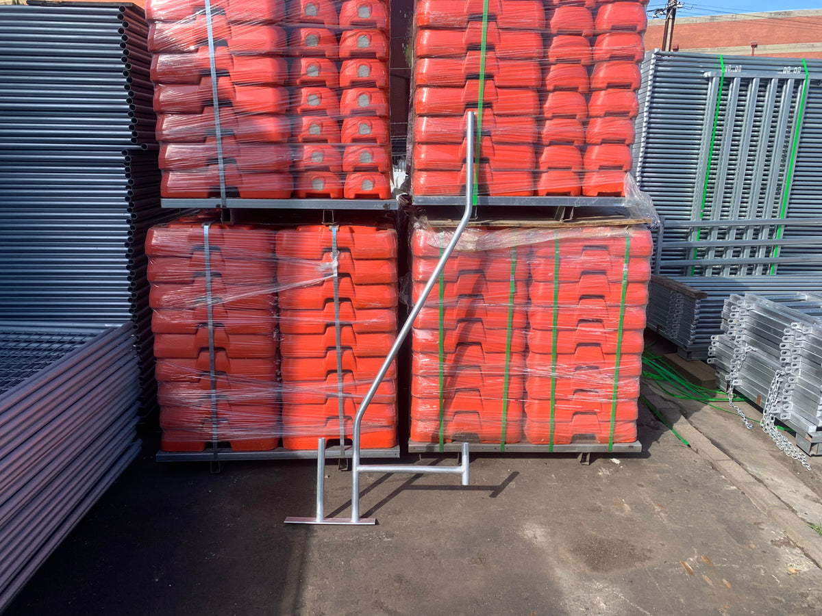 Heavy-Duty Galvanised Temporary Fence Support