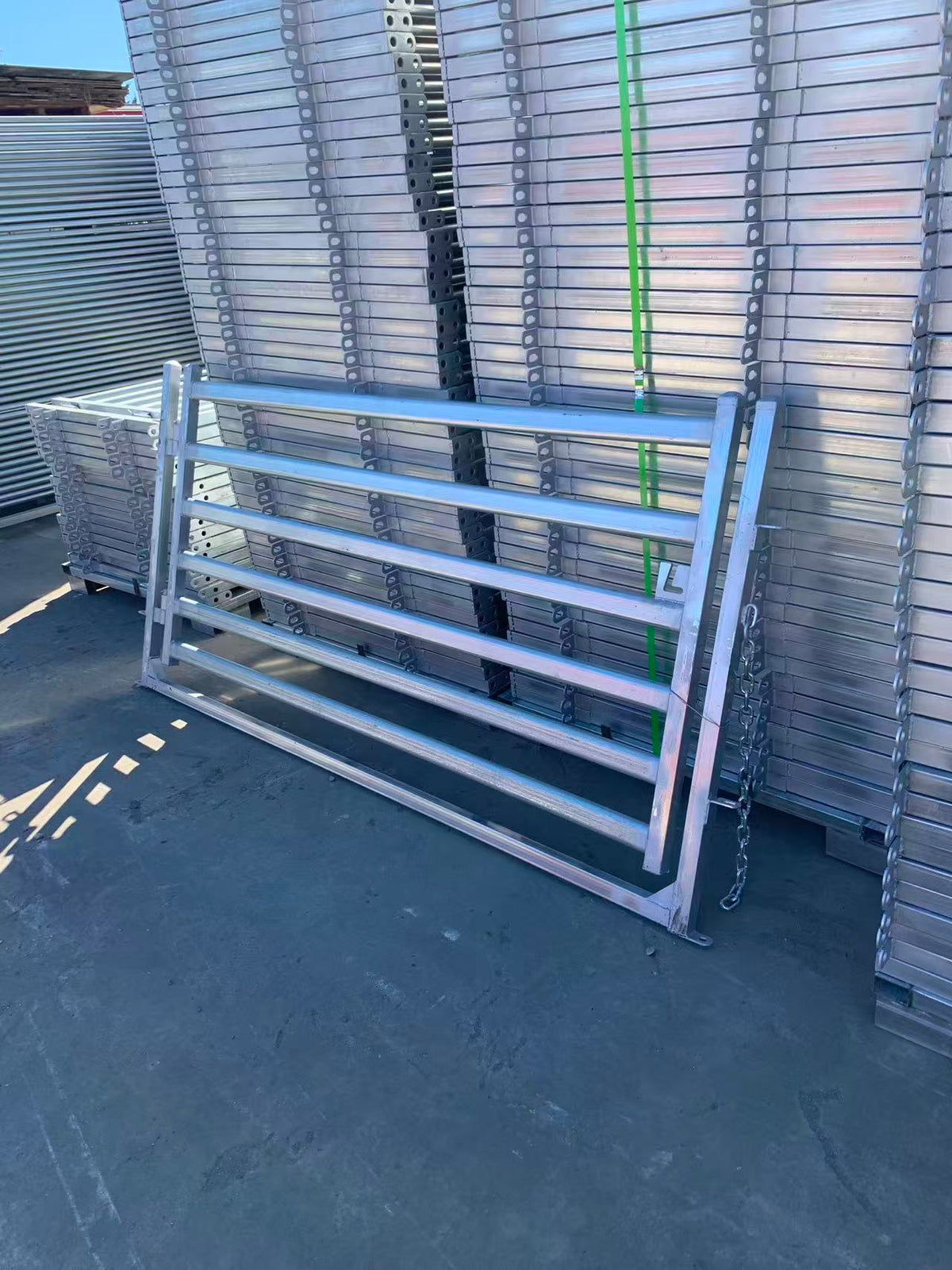 Heavy-Duty Galvanised Sheep Yard Gate 2.1mL X 1.05mH