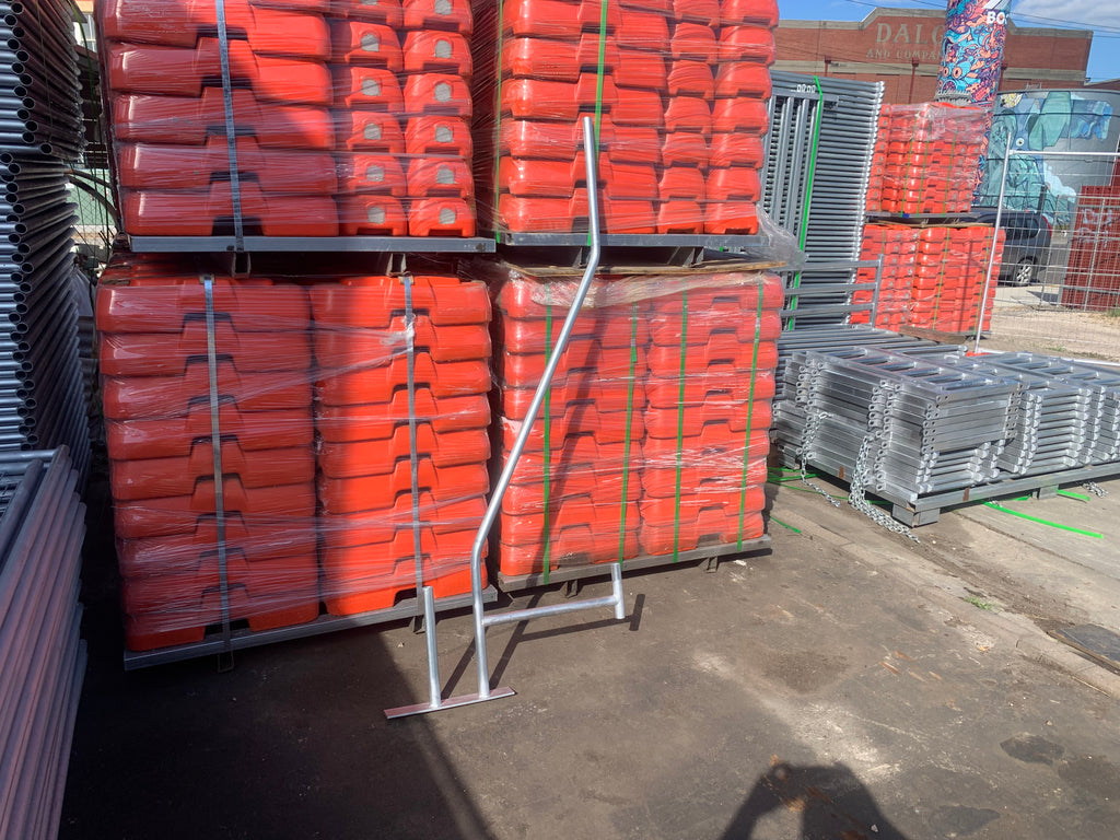 Heavy-Duty Galvanised Temporary Fence Support